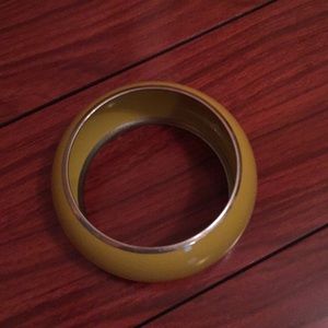Large yellow/green bangle